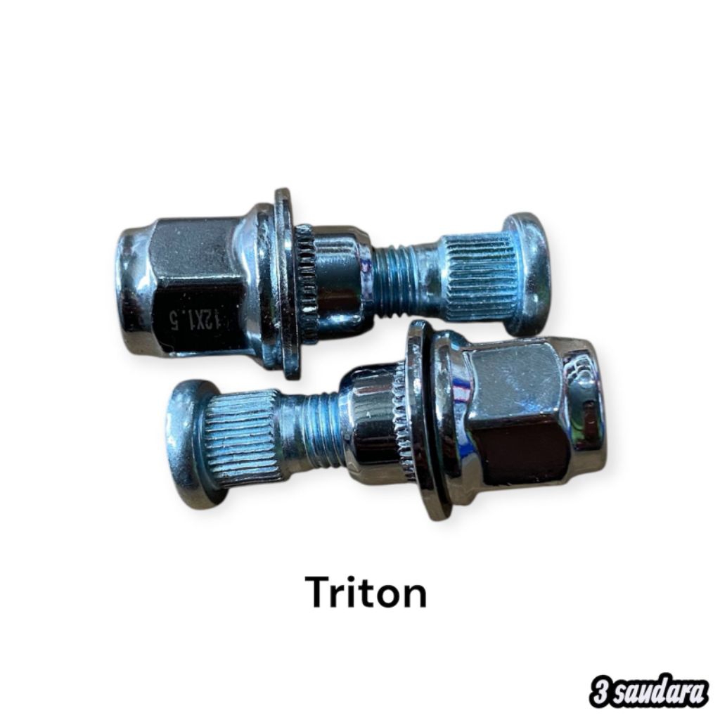 Baut&mur roda triton/pajero sport