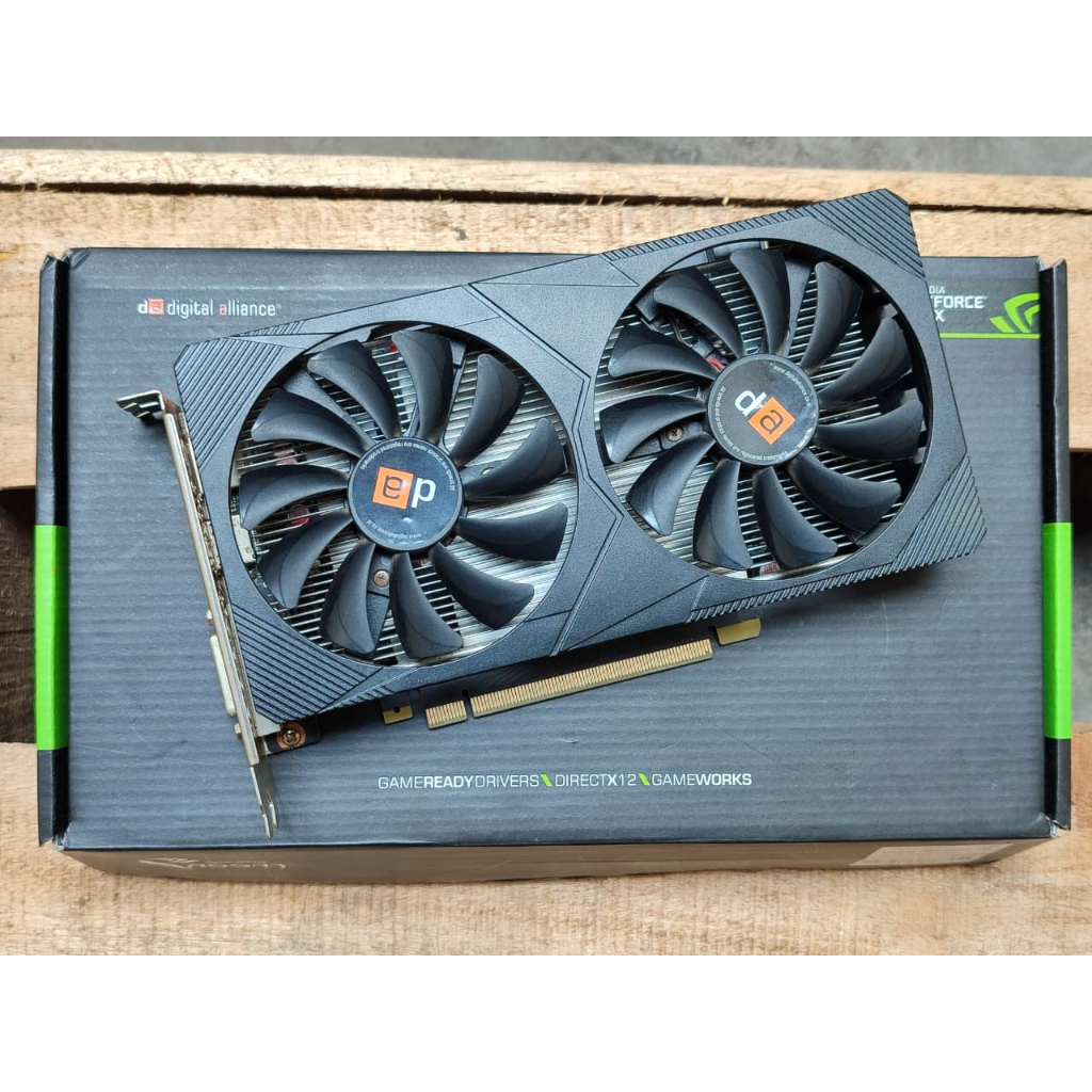 VGA Digital alliance GeForce GTX 1650 SUPER 4GB GDDR6 128bit dual fan | GTX1650SUPER | DA GTX1650S