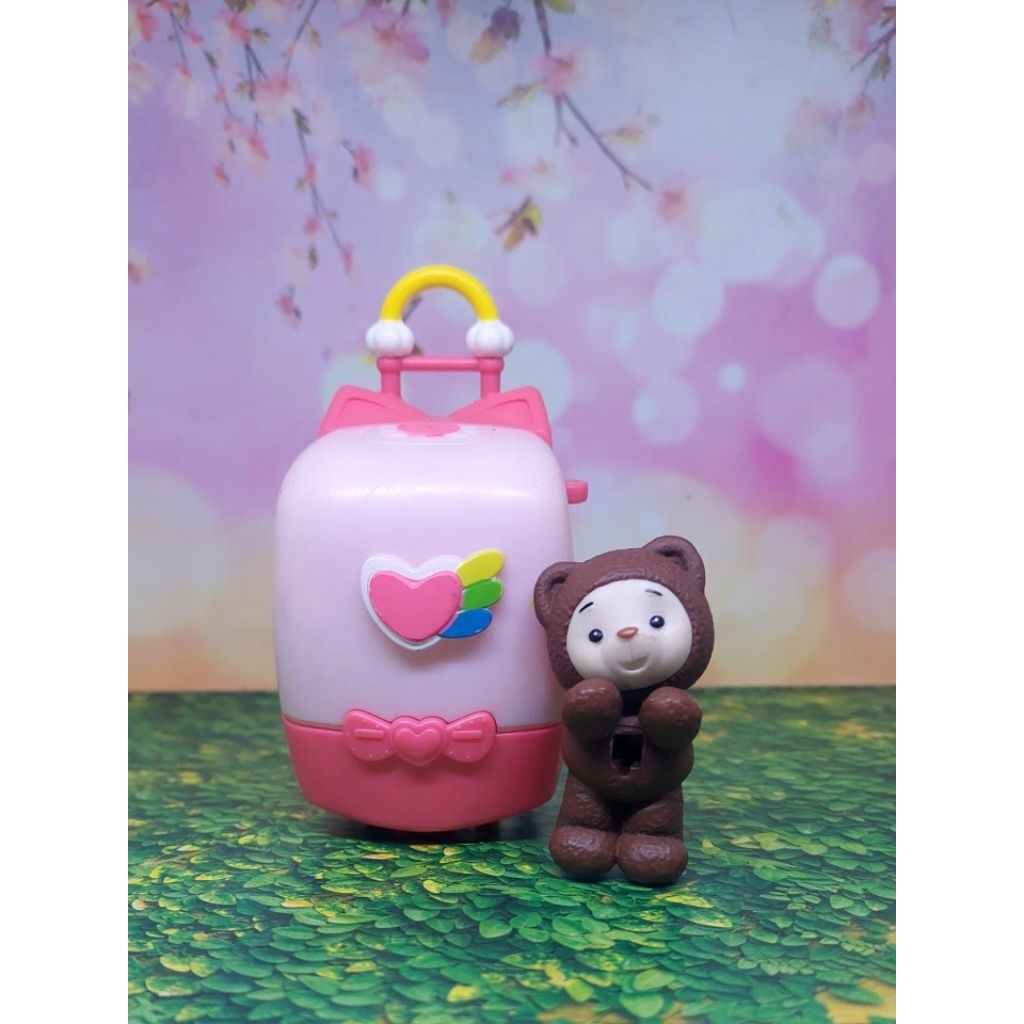 Mainan seken action figure koper rainbow ruby dan choco