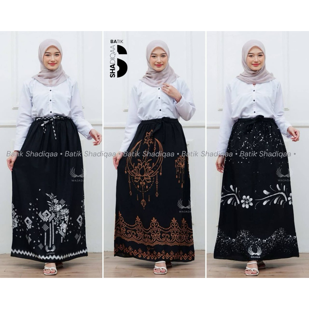 Rok Batik Wanita Rok Wanita Santriwati Rok Goyor Mbak Santri