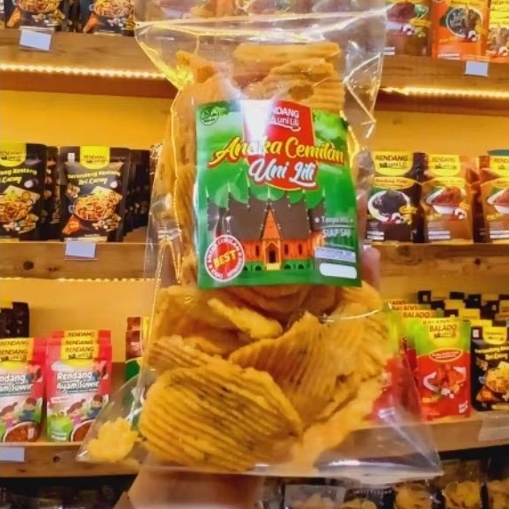 Ladu kerupuk sala lauak - CEMILAN KHAS PADANG