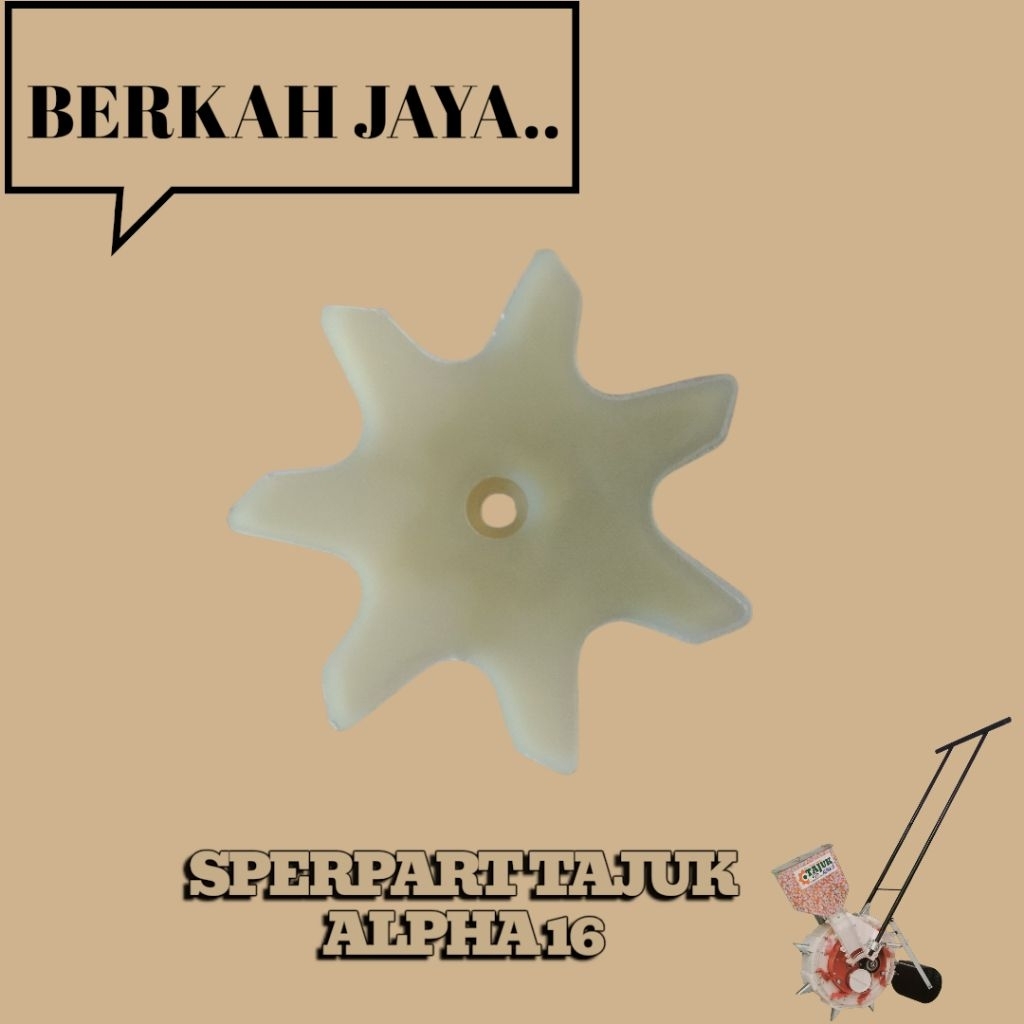 Sperpart Alat Tanam Jagung Tajuk Alpha 16 | Hx 22