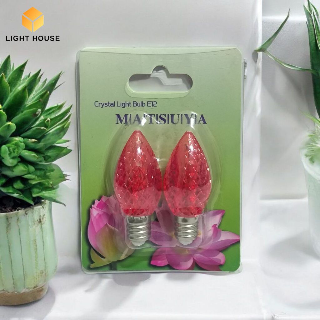Lampu Cabe LED Crystal Lampu Sembahyang E12 1 Watt
