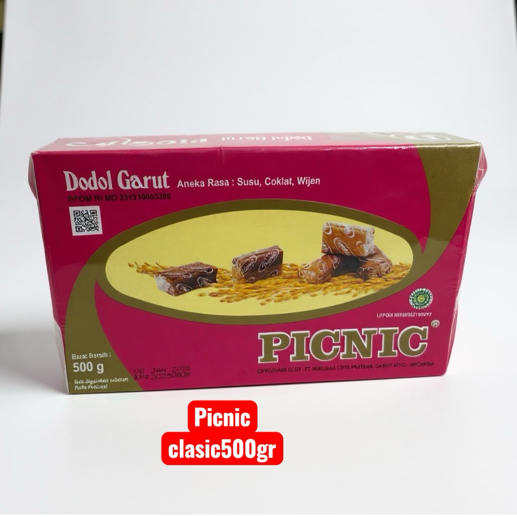 Dodol Garut Picnic – Coklat Susu Wijen Istimewa 