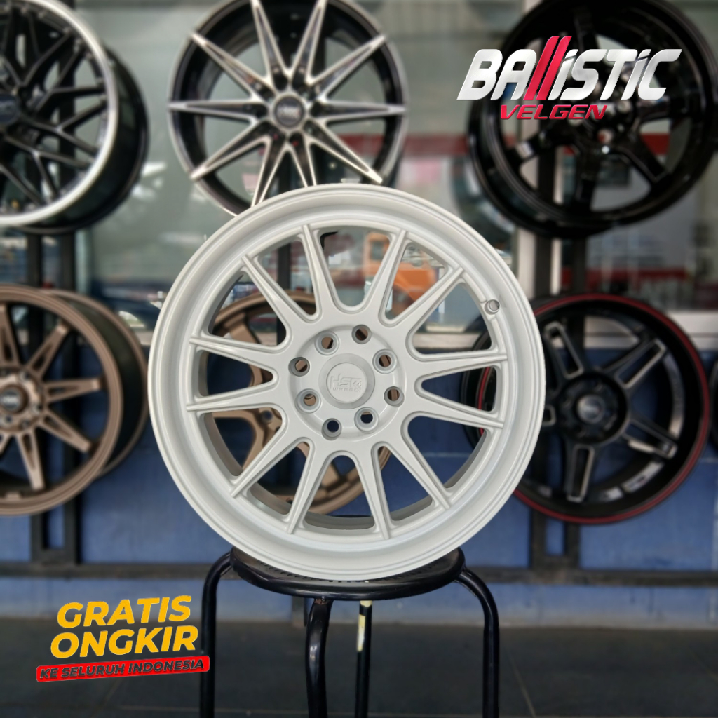 Velg Mobil Ring 16 Promo Bisa Untuk Avanza Kijang Lsx Vios Soluna Lancer Accord HSR ENDE R16 Putih