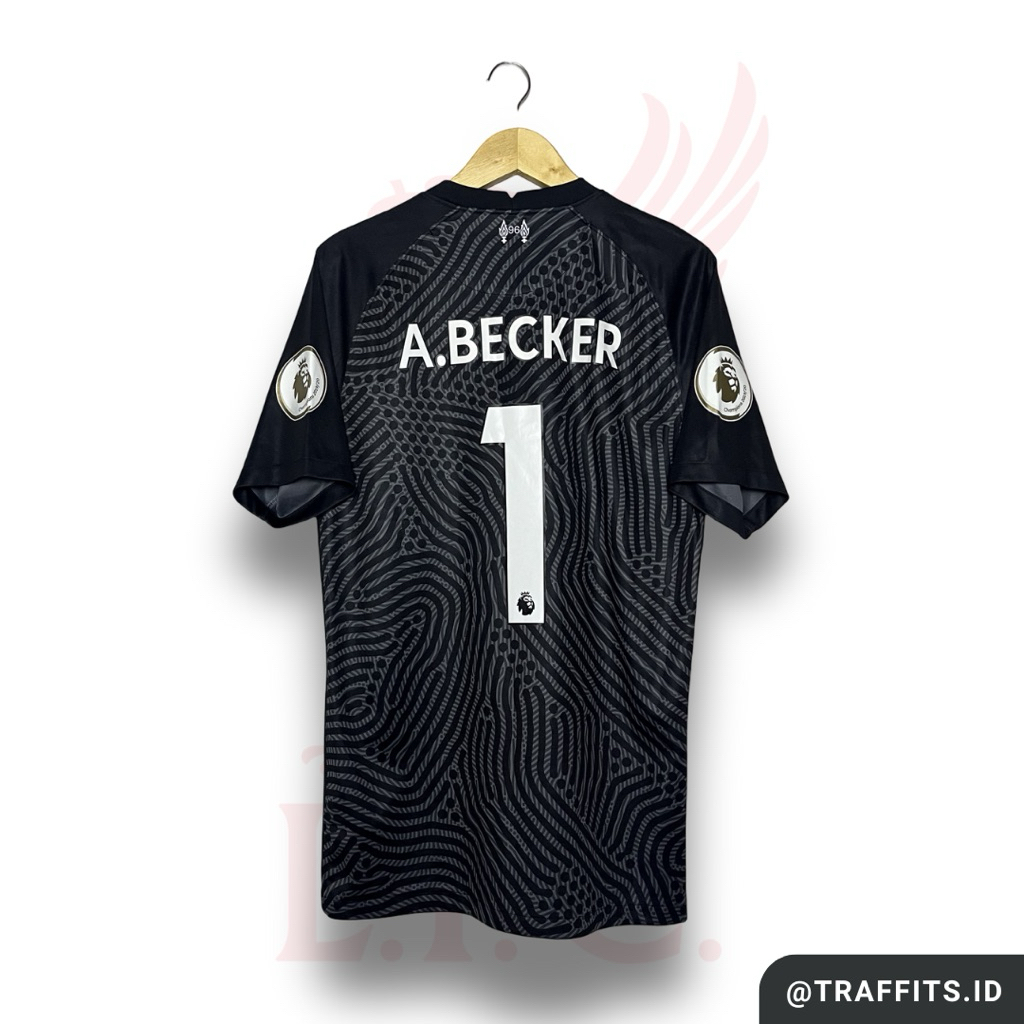 Jersey Liverpool Goalkeeper Kit 20/21 Alisson Becker Original Size M