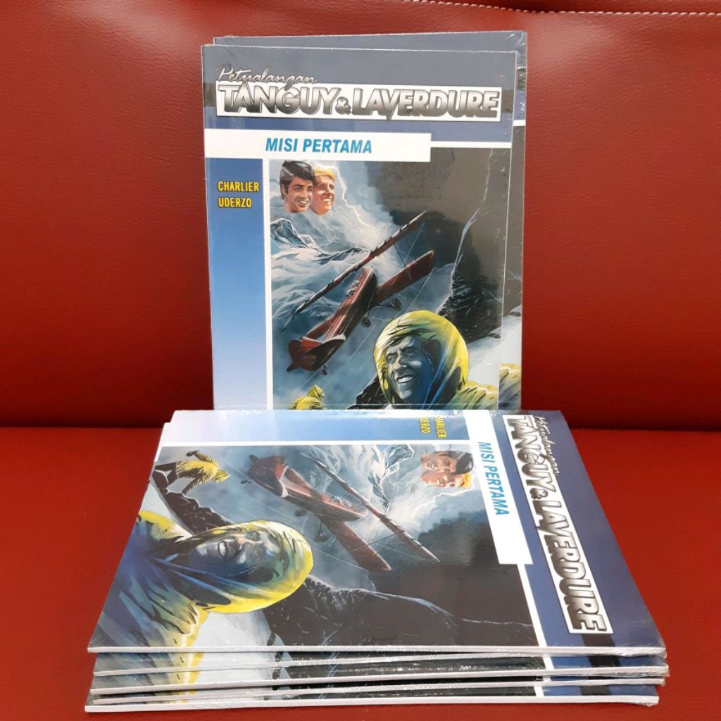 komik tanguy &laverdure misi pertama
