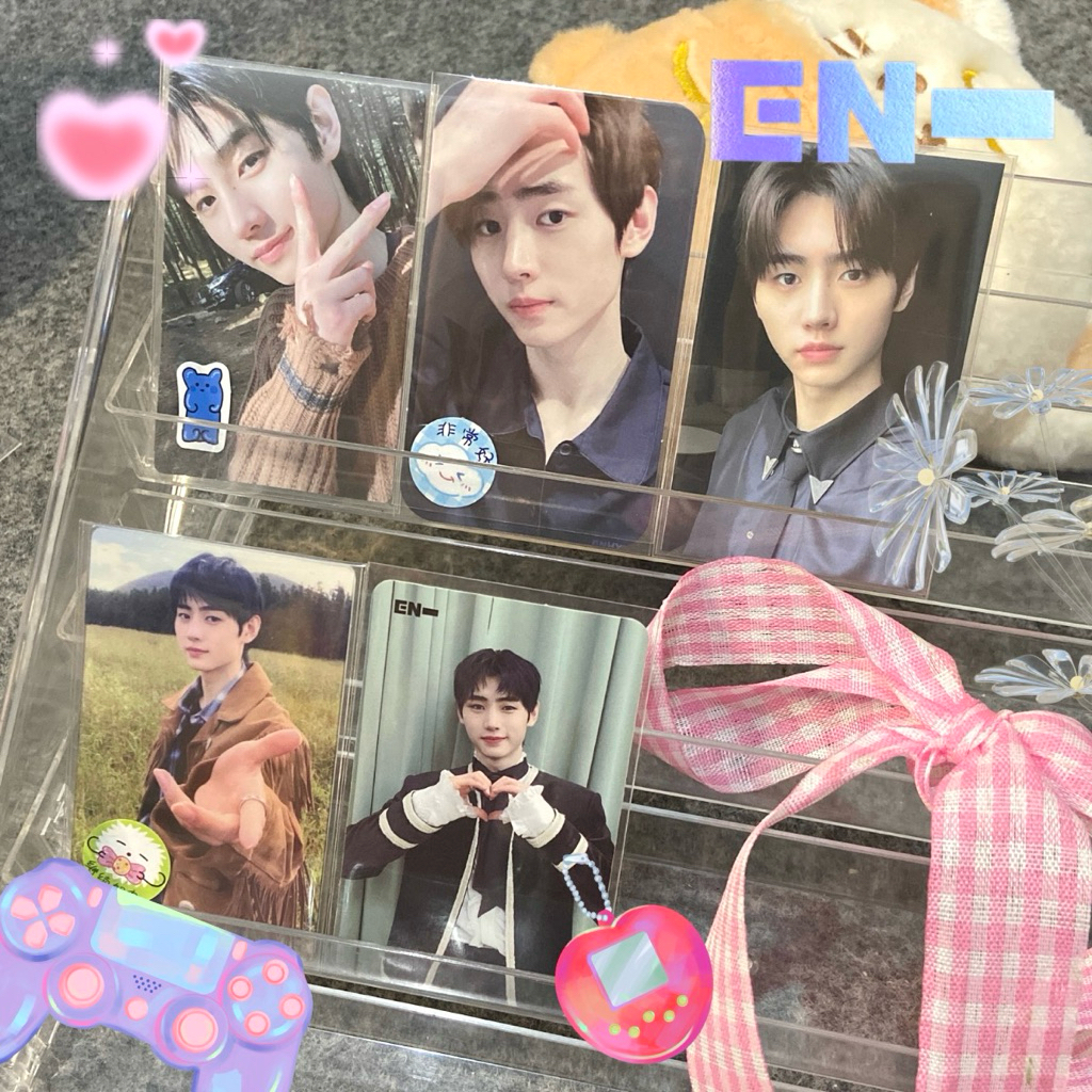 [OFFICIAL] ENHYPEN sunghoon photocard lucky draw torec benefit neck pillow LD common yizhiyuNN