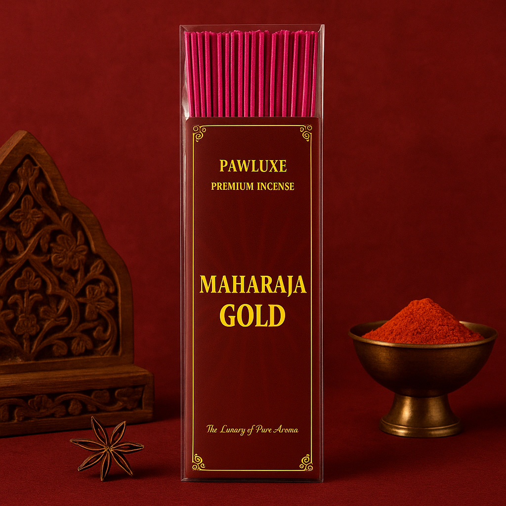 Dupa Pawluxe Maharaja Gold – Premium Incense untuk Ritual & Meditasi