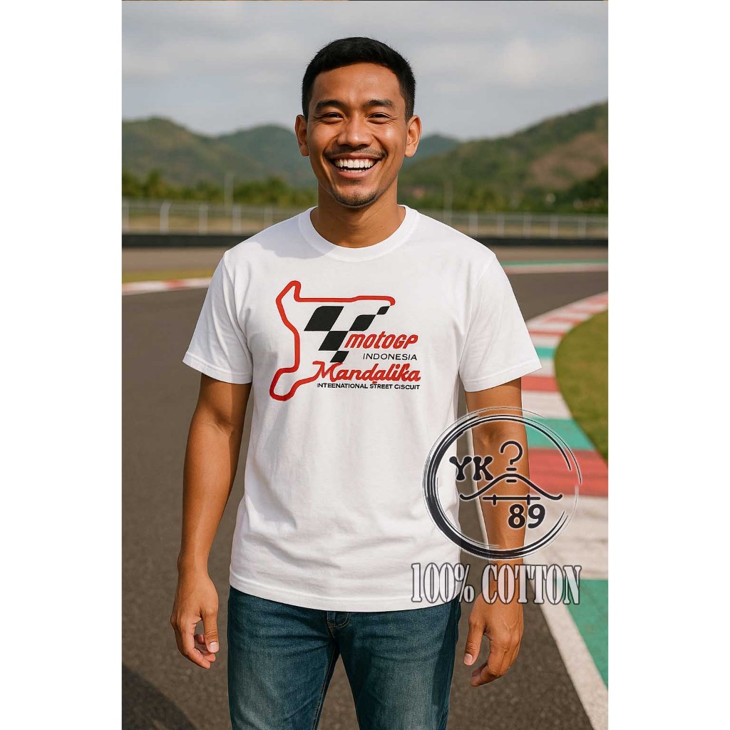 Kaos motogp mandalika t-shirt