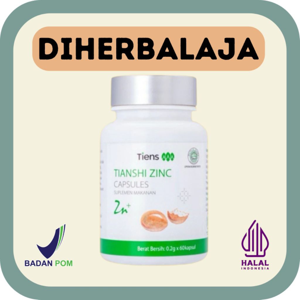 Zinc Tiens Anak Untuk Anak Ecer Tianshi Vitamin Bayi Zink Napsu Makan Penggemuk Badan