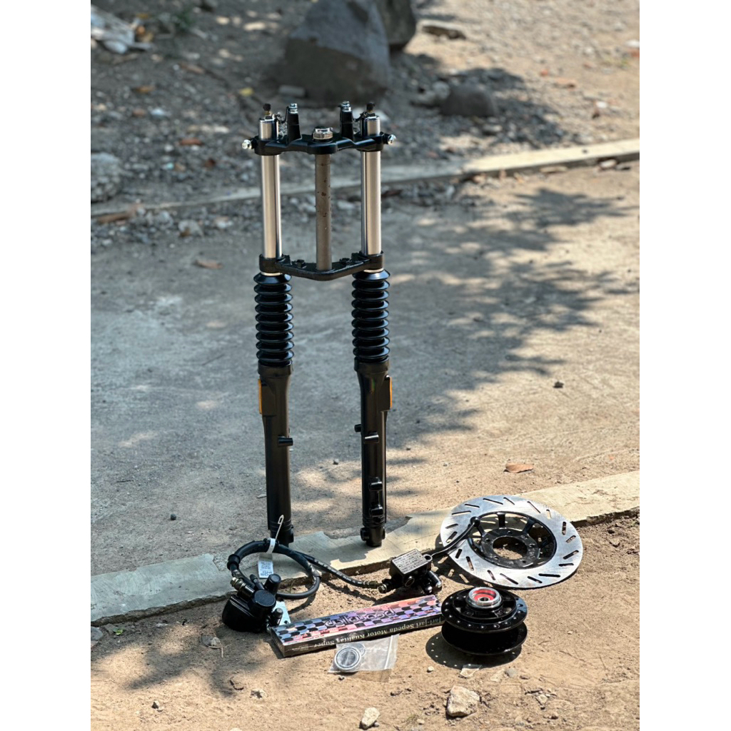 paket upgrade cakram depan win100 fullset free jari jari