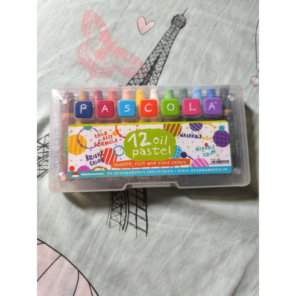 New Crayon Pascola 12 warna