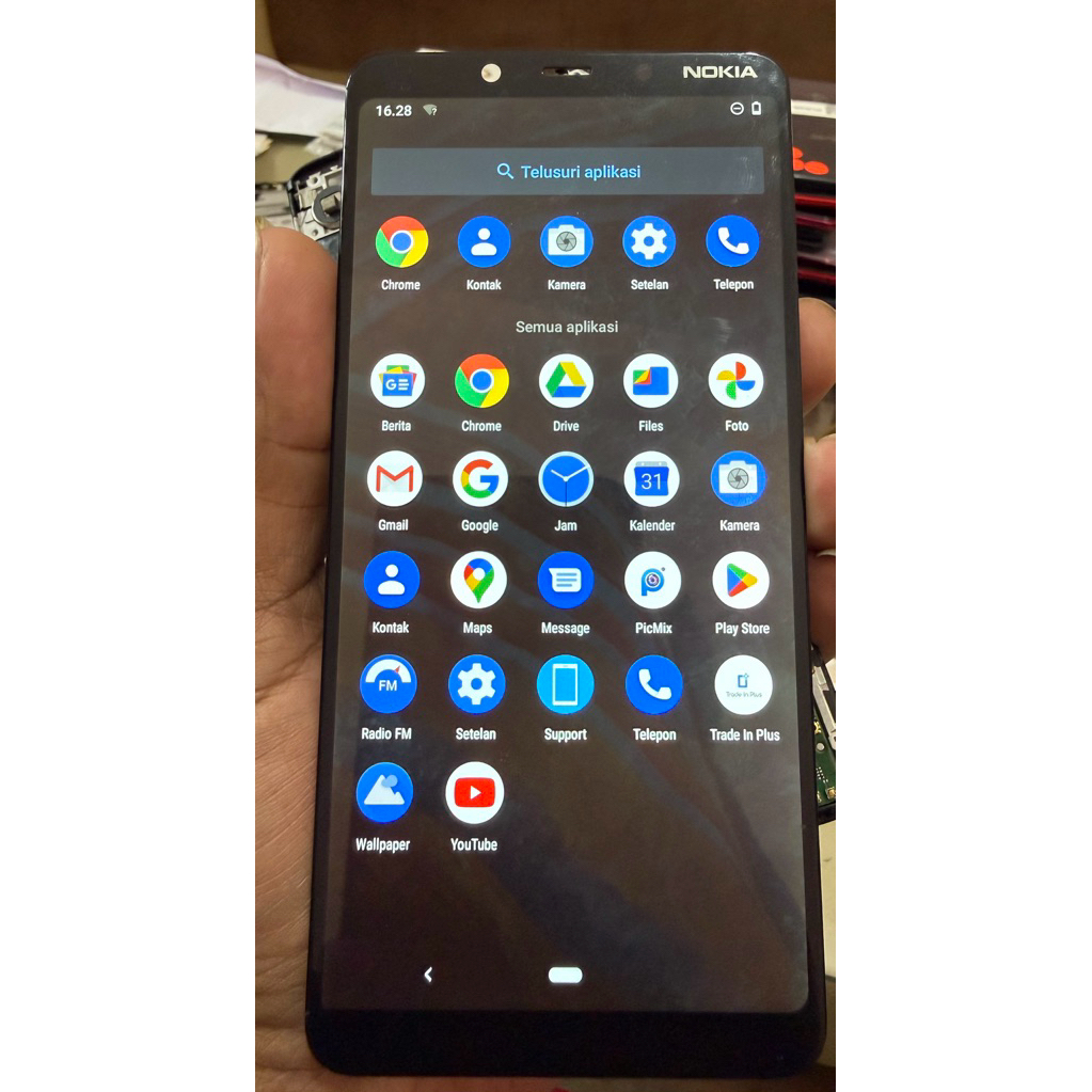 lcd touchscreen nokia 3.1 Plus X3 TA1118 TA-1125 TA-1113 TA-1104 TA-1117 original copotan/oem