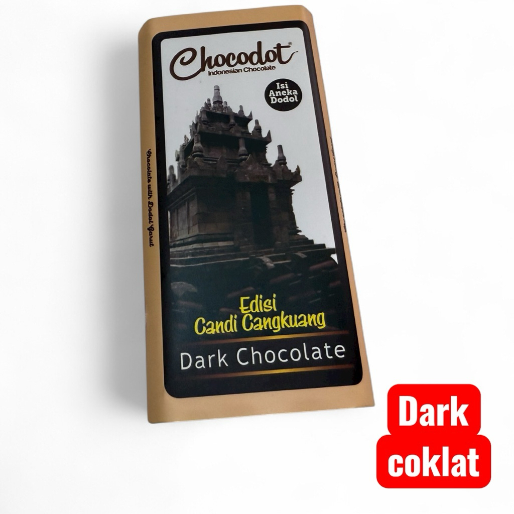 Chocodot Cokelat Isi Dodol Asli Garut 4 Varian – Milk, Dark, White, dan Jeruk Garut (Edisi Gunung Pa
