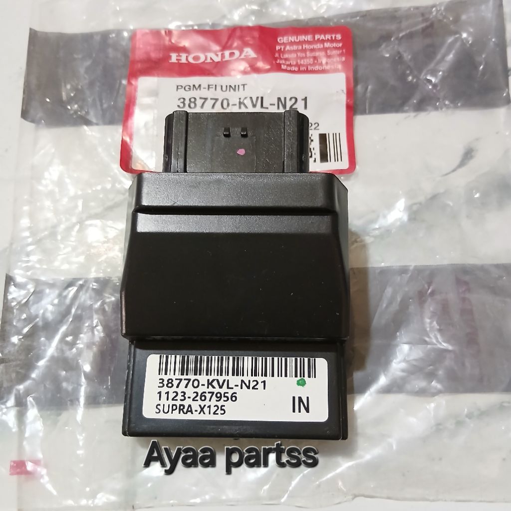 ECU SUPRA X125 FI CDI ECU ECM SUPRA X 125 FI INJEKSI KVL