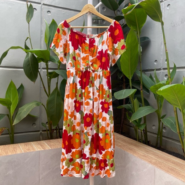 Dress Wanita panjang Sabrina off shoulder Jumbo Pl