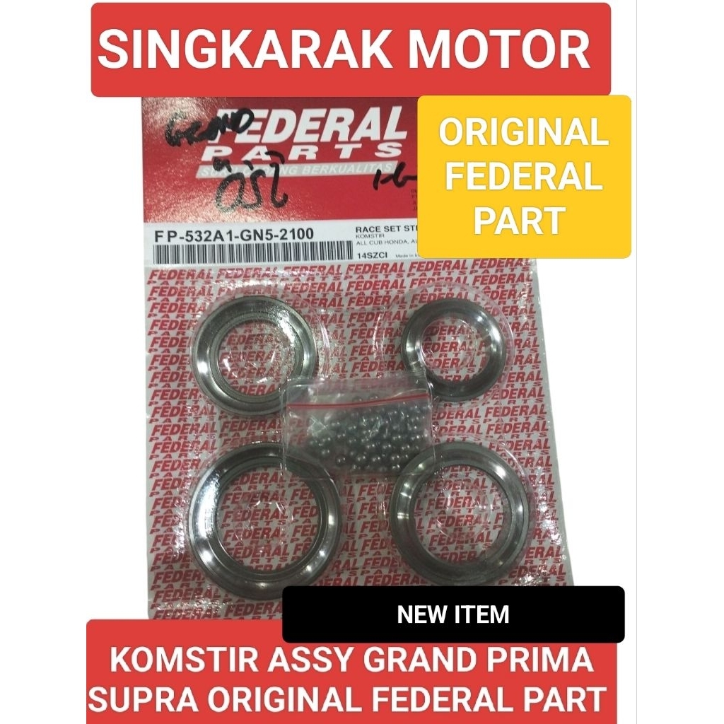KOMSTIR KOMPLIT ASSY HONDA GRAND SUPRA PRIMA ORIGINAL FEDERAL PART