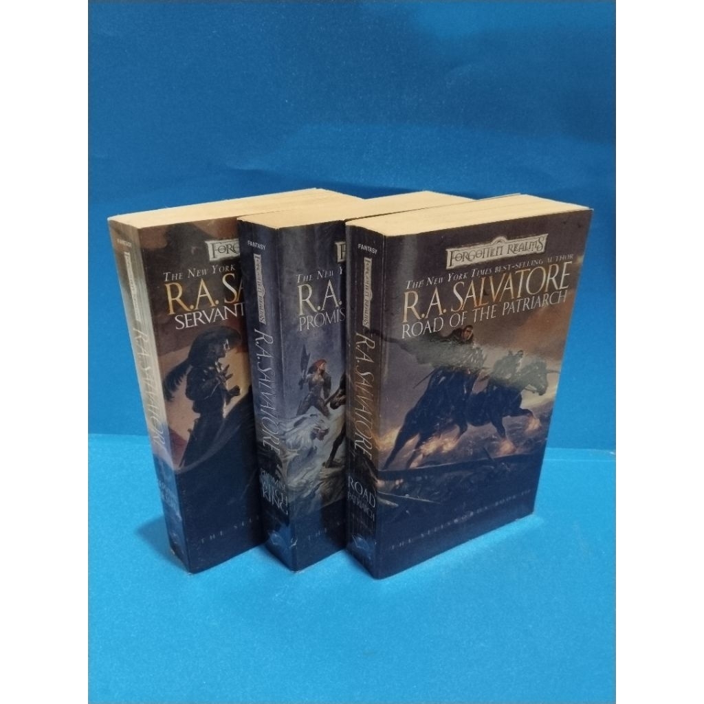 Novel original THE SELLS WORDS BOOK 1-3 by R A Salvatore