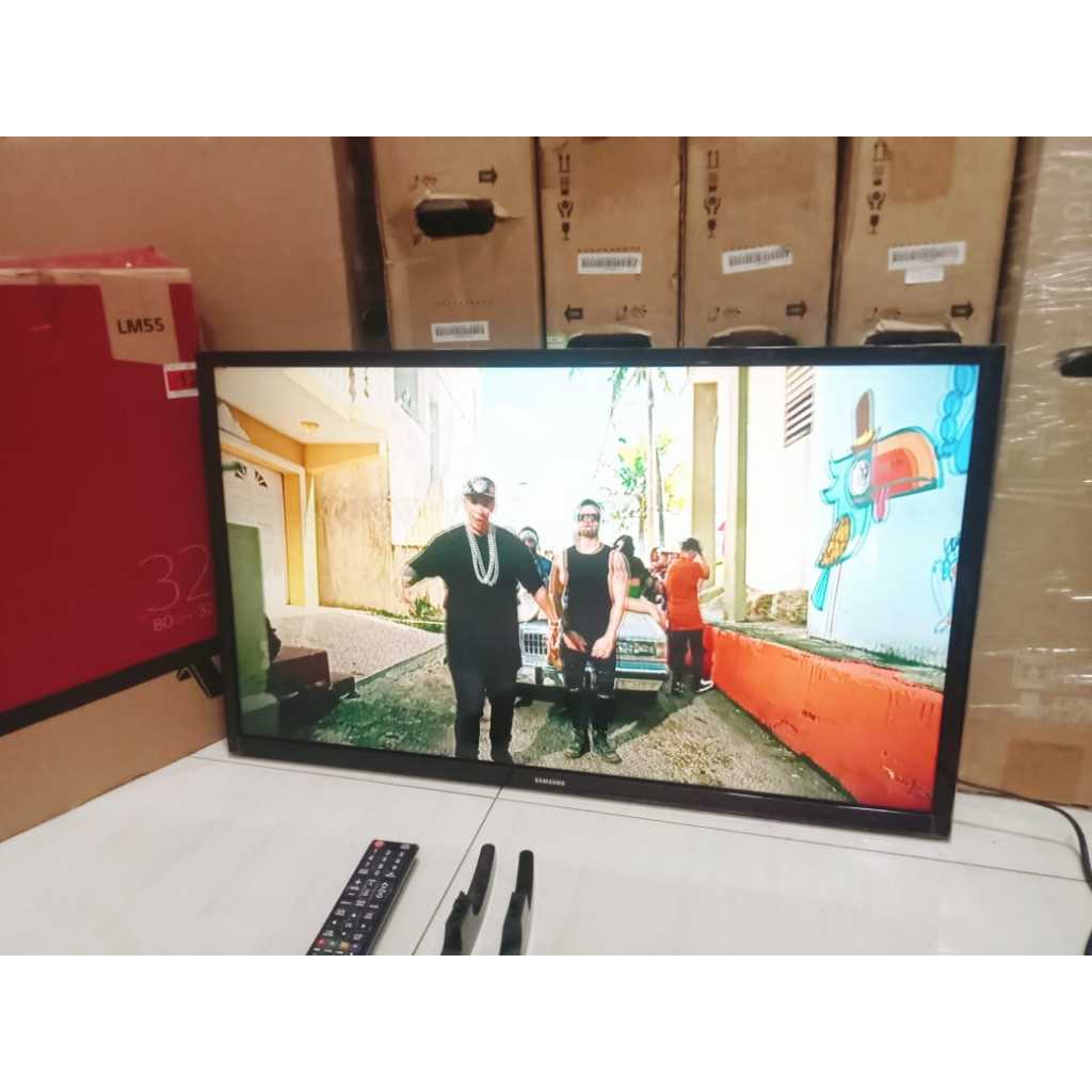 TV LED LG 32 Inch HD Digital TV HDMI USB DVBT-T2 Kondisi bekas masih segel 6038F