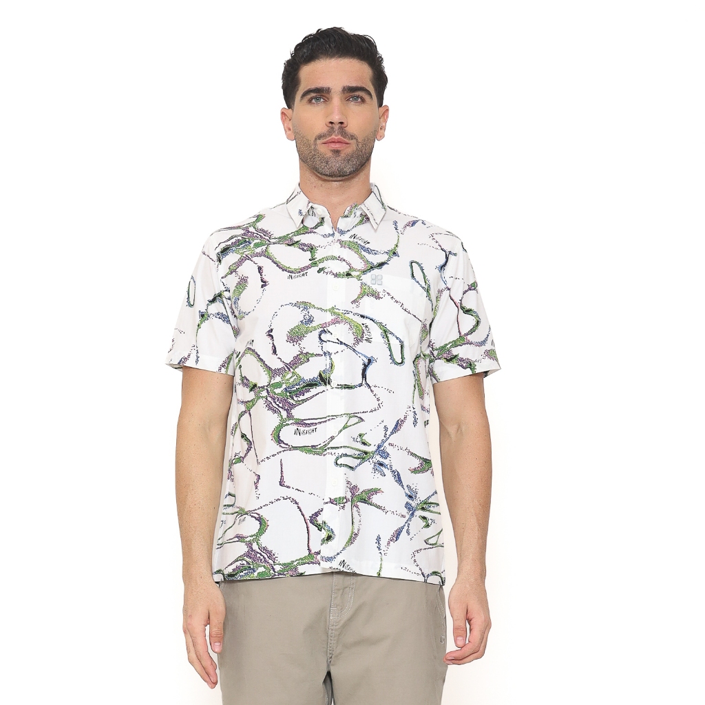Insight kemeja lengan pendek Pria Neo Morbelo Men Shirt Planet Surf