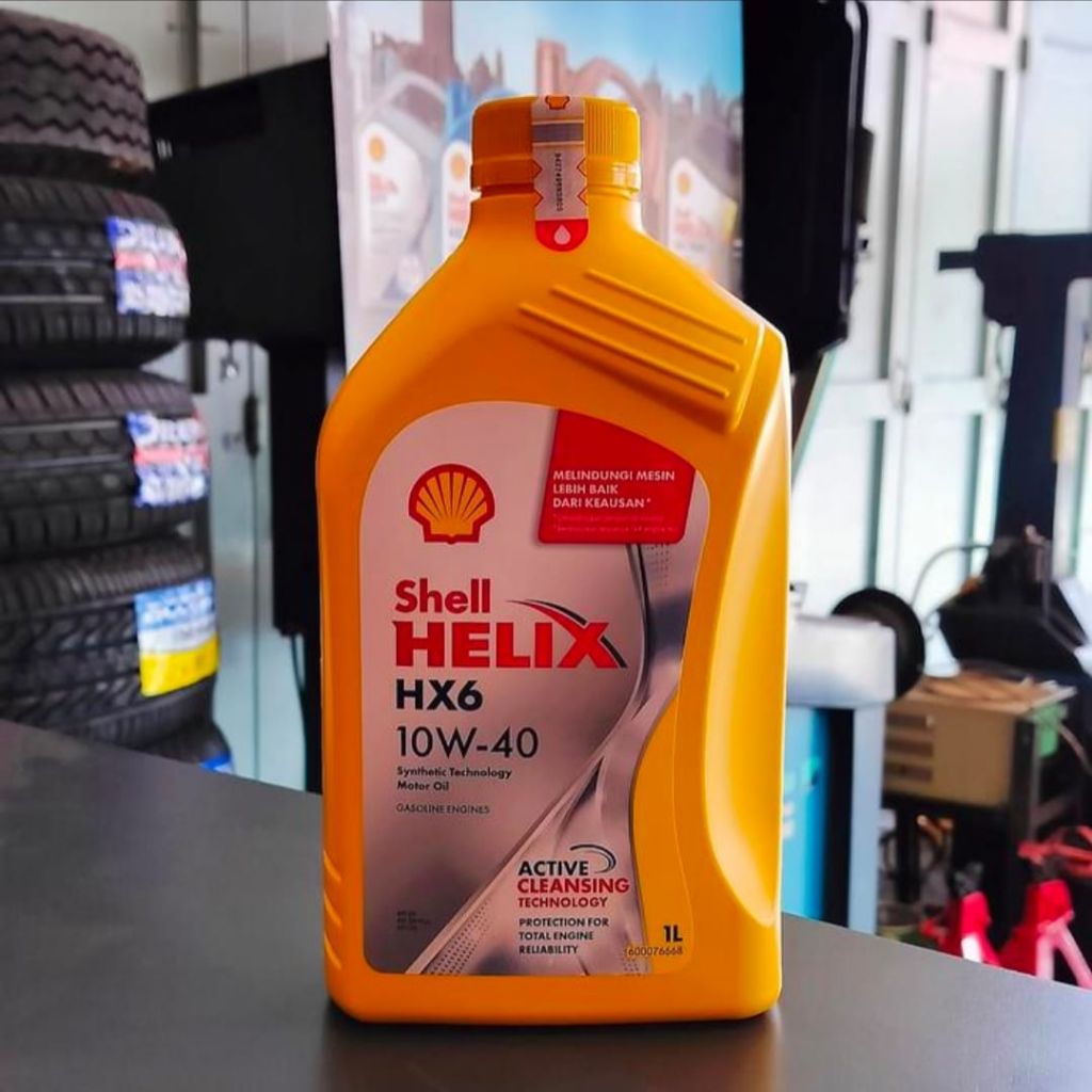 Oli mobil Shell HX6 10W-40 1L bensin