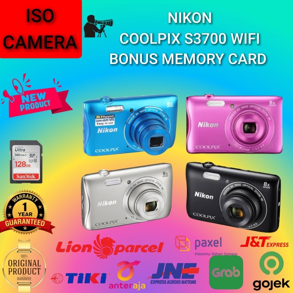 NIKON COOLPIX S3700 WIFI