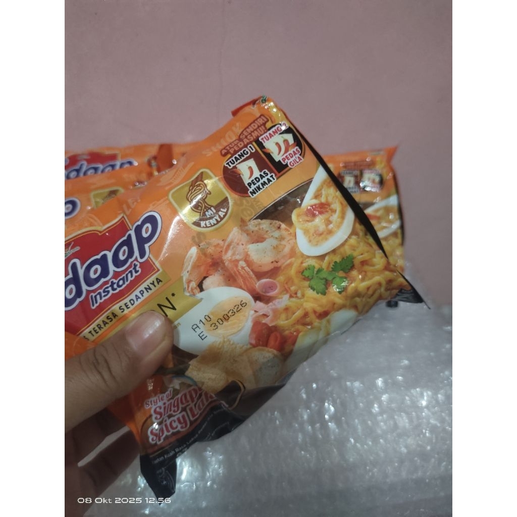 Sedaap Mie Instan Singapore Spicy Laksa Eceran