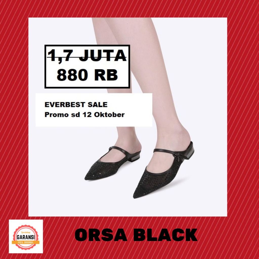 Sepatu wanita Everbest seri ORSA shoes sale 100% ORI STORE