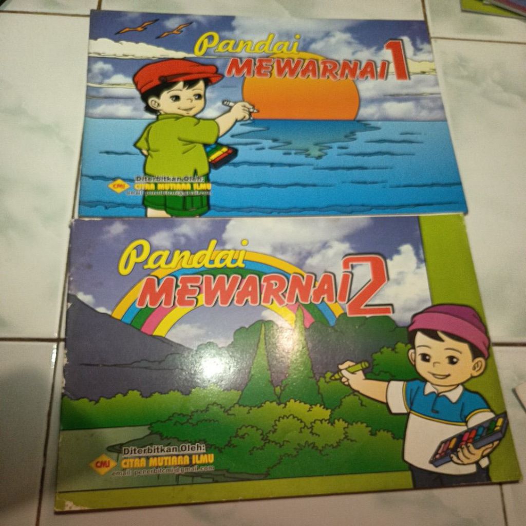 Mewarnai Gambar Seri 1 dan 2 CMI