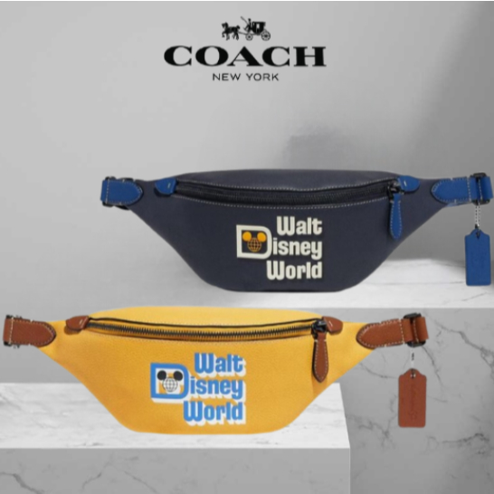 Disney X Charter Belt bag 7 with Walt Disney world Motif tas pinggang selempang pria wanita c8509 gd