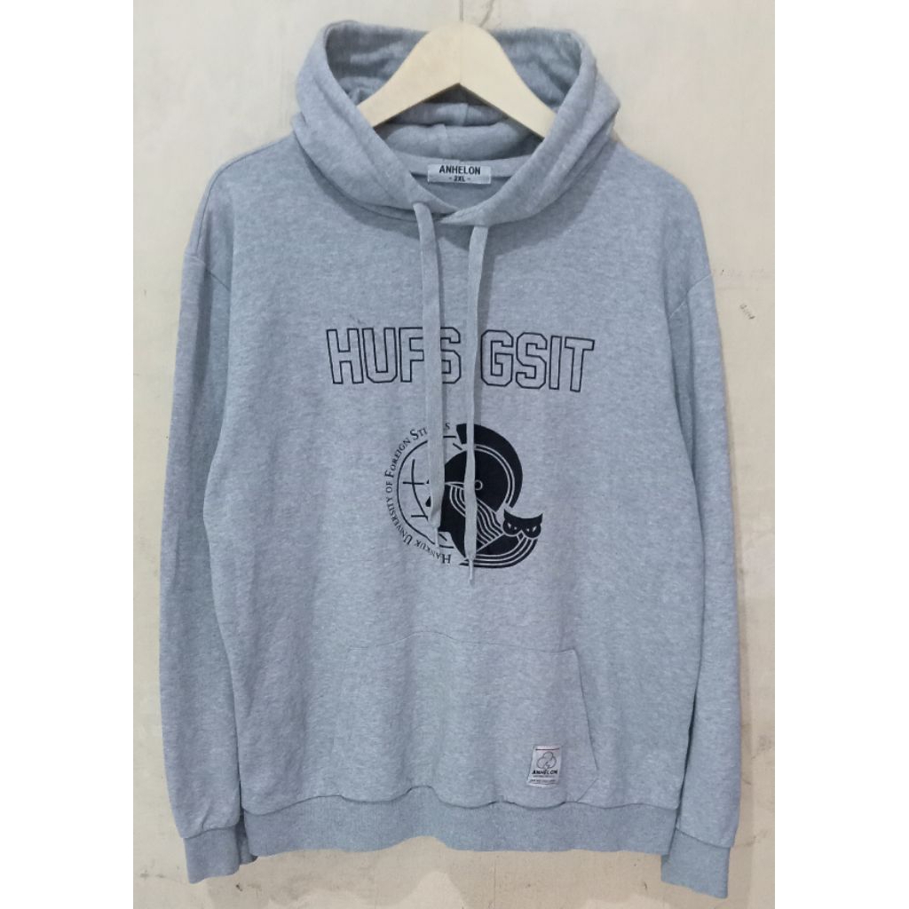 Hoodie ANHELON abu misty