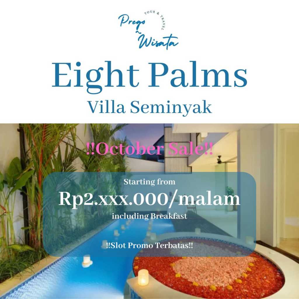 Voucher Eight Palms Villa Seminyak