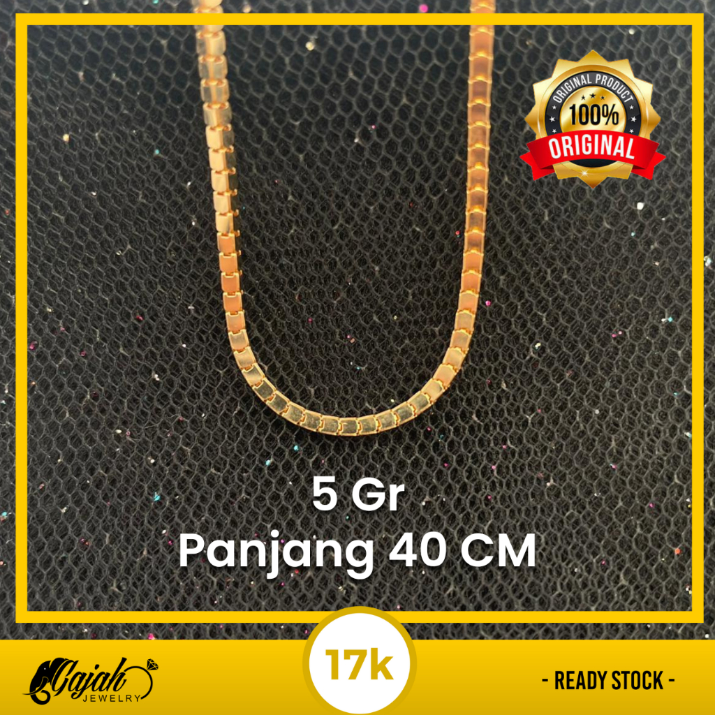 Kalung Emas 17K 5 Gram Toko Emas Gajah Online Salatiga 3175