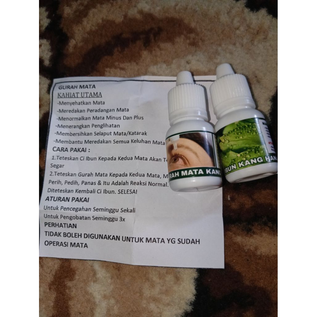 Gurah Mata Tetes obat gurah tetes mata obat mata minus herbal herbal mata minus