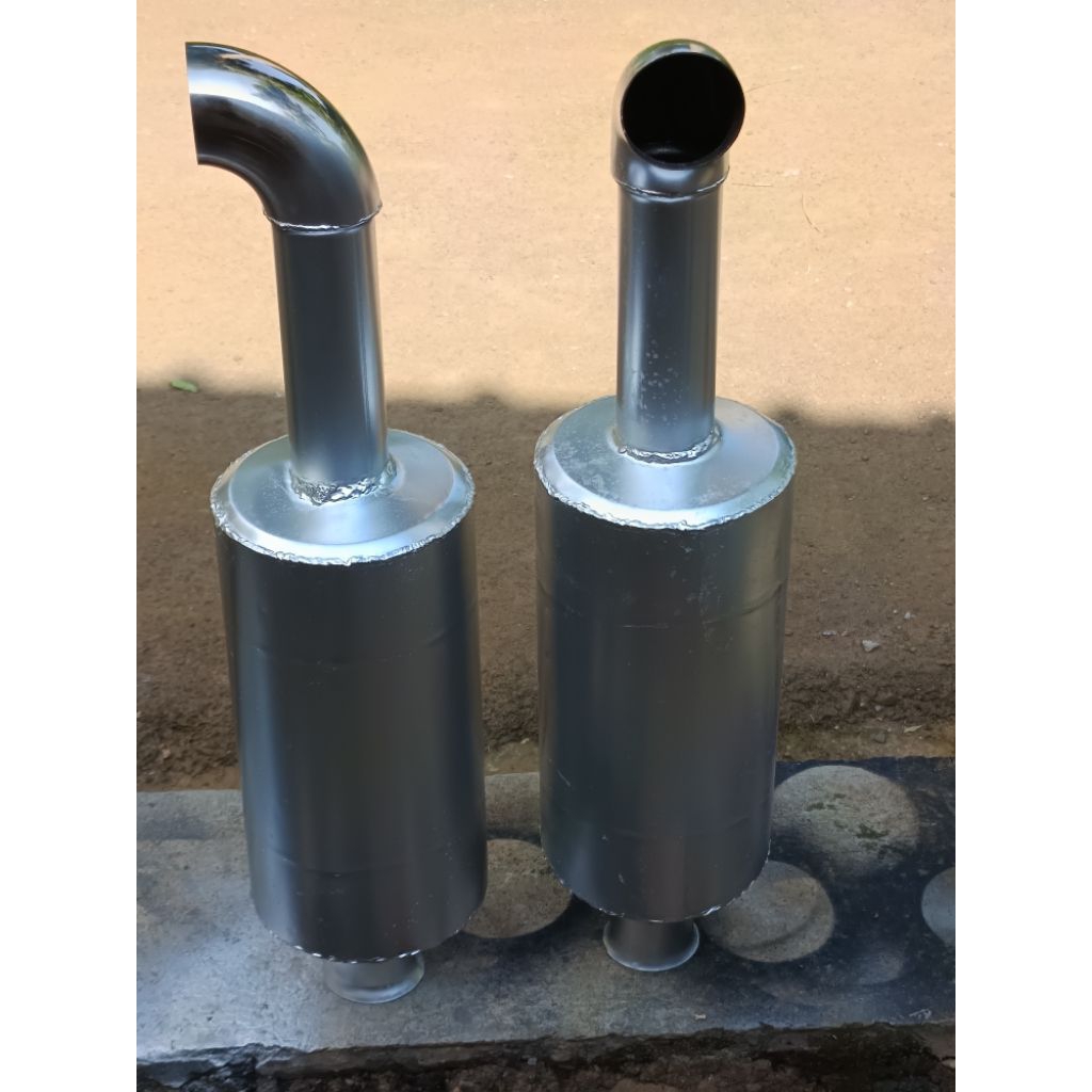 KNALPOT CUNG 3SUARA TRUK model bulat