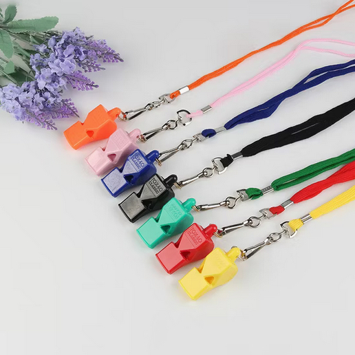 Peluit Pluit Sempritan Wasit Lomba Pelatih Olahraga Renang Lari Set Lanyard Kalung Leher Suara Nyari