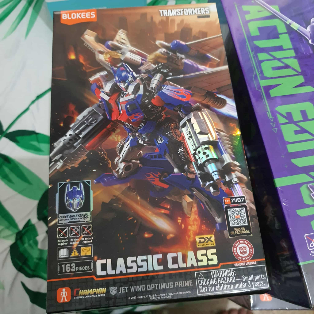 BLOKEES TRANSFORMERS DX CLASSIC CLASS 21 JET WING OPTIMUS PRIME