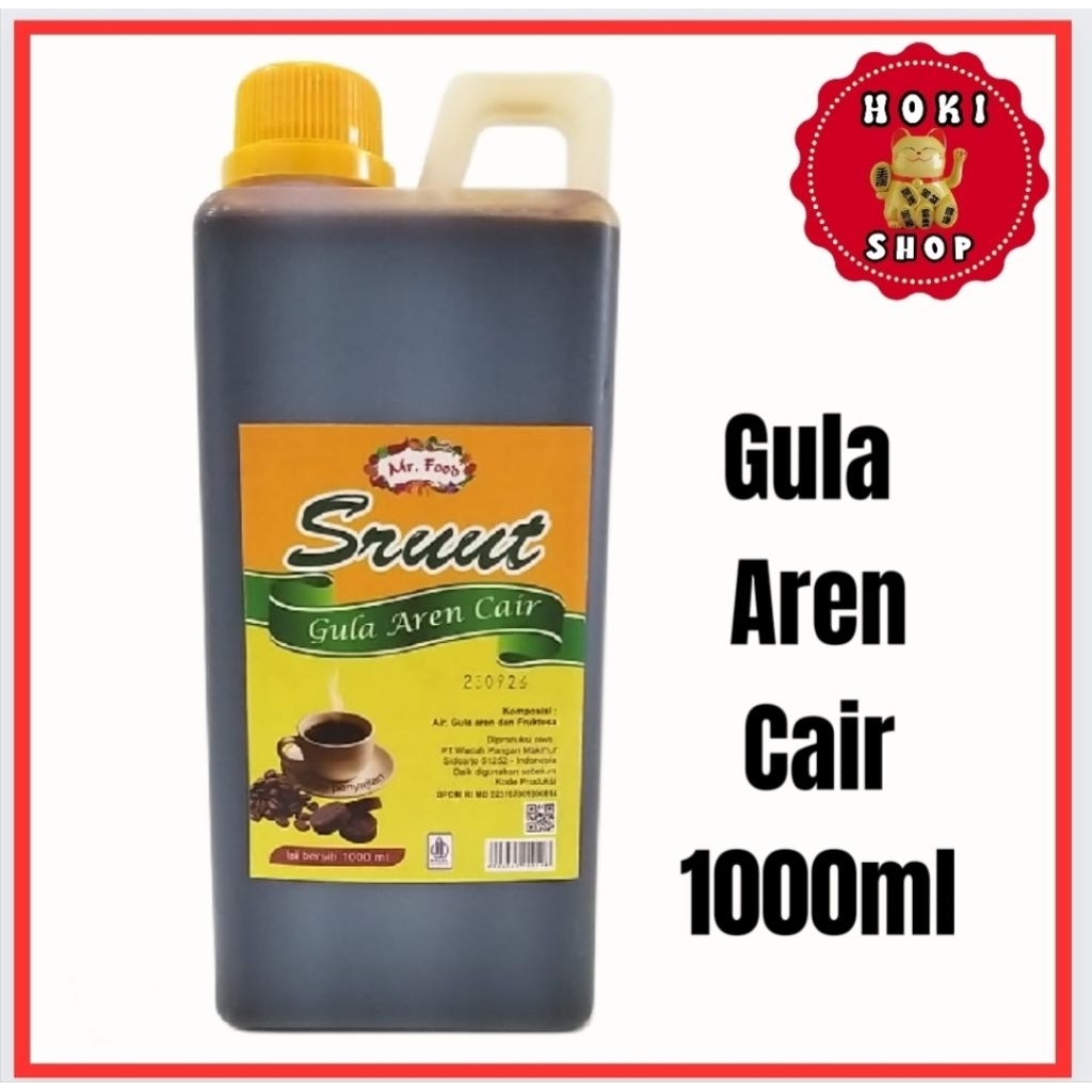 Mr Food Sruut Gula Aren Cair 1000ml / Mr. Food Gula Aren Sruut / Sruut Gula Cair