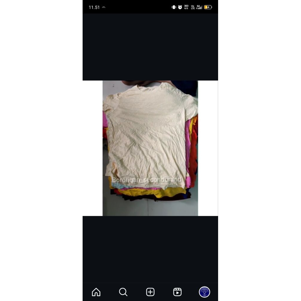 kaos polosan preloved borongan