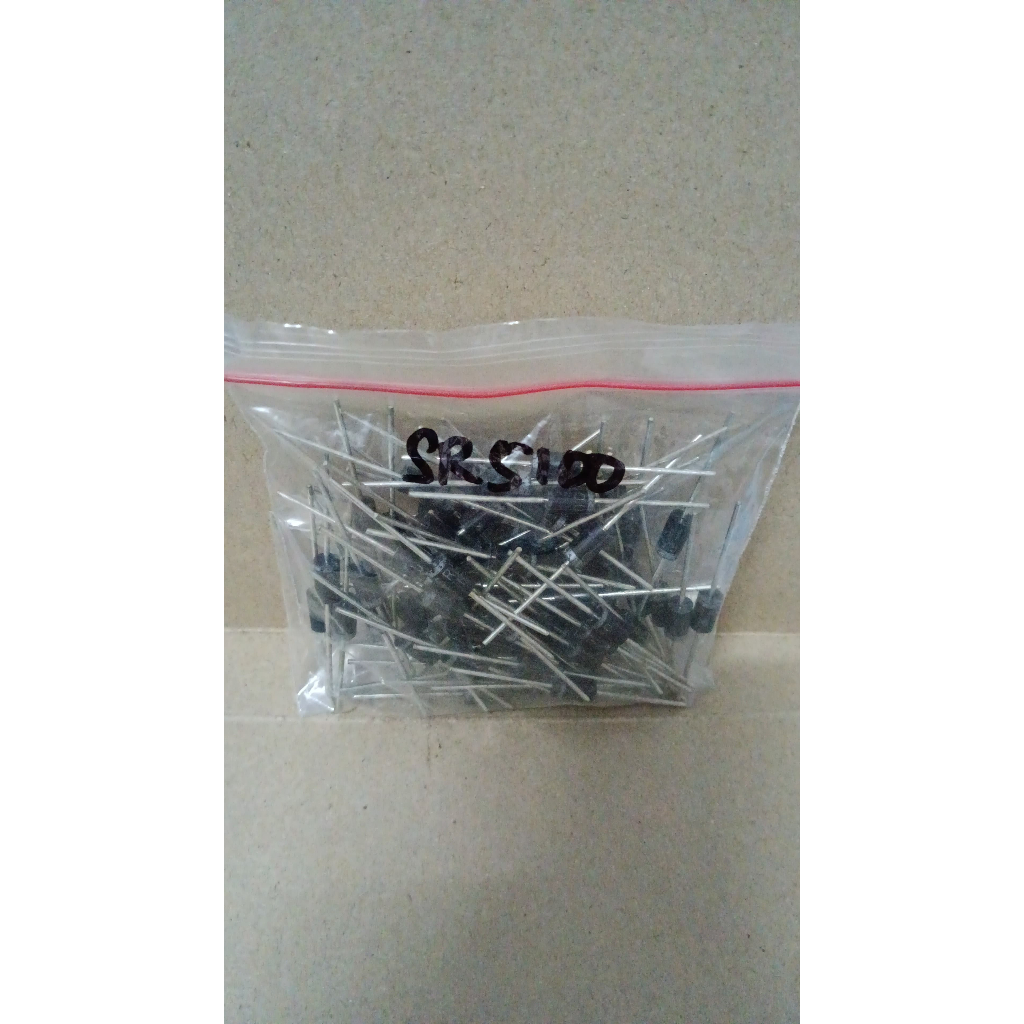 7853 dioda diode rectifier schootky sekoci 5a 100v sr5100 sr 5100