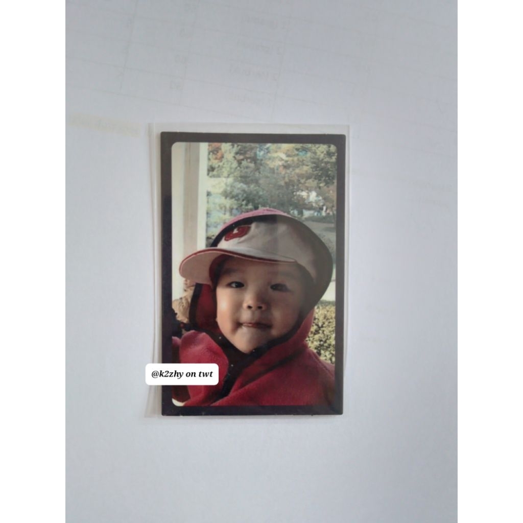 Photocard childhood i am not seungmin straykids skz
