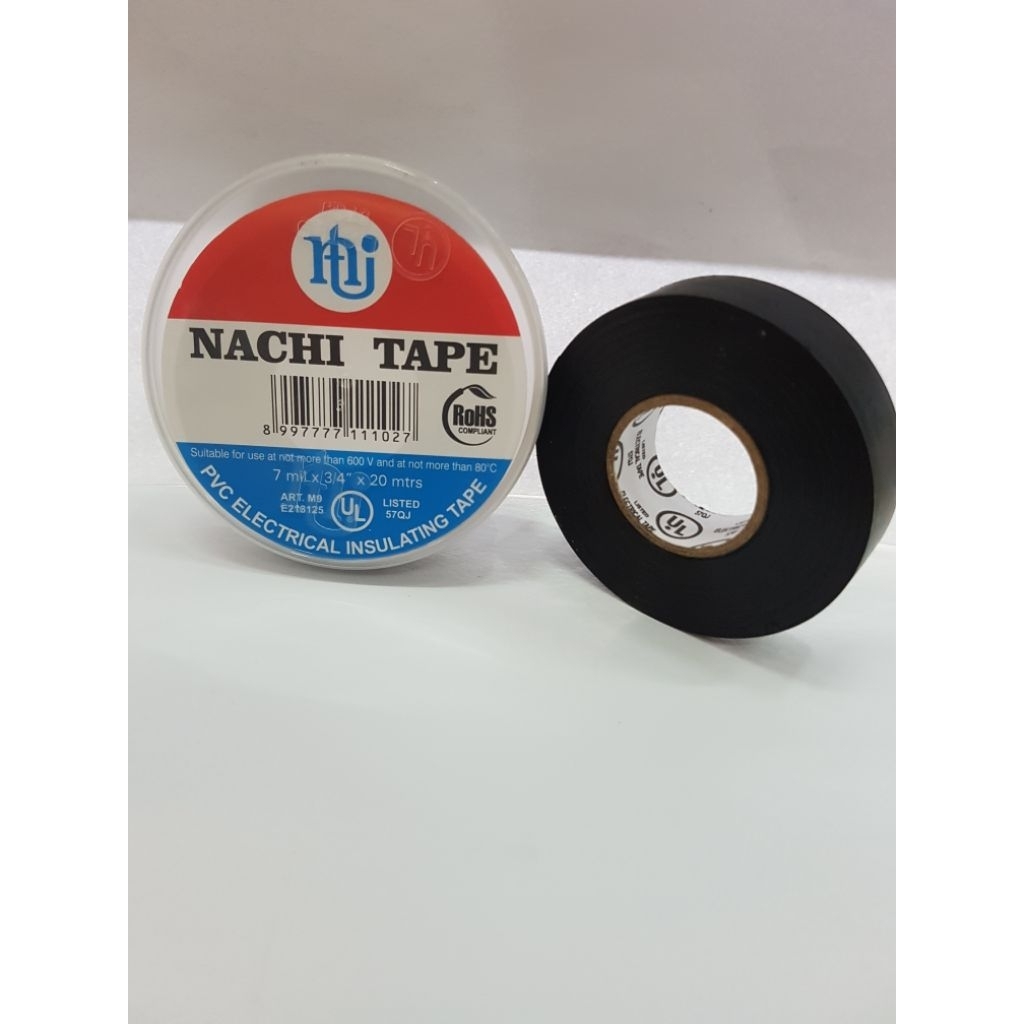 SOLASI NACHI 3/4" 20M / SOLASI LISTRIK HITAM