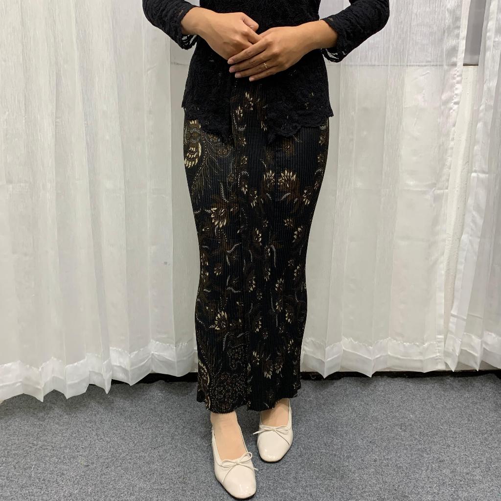 ROK PLISKET BATIK PREMIUM / ROK JARIK INSTAN / BAWAHAN KEBAYA BAHAN KATUN