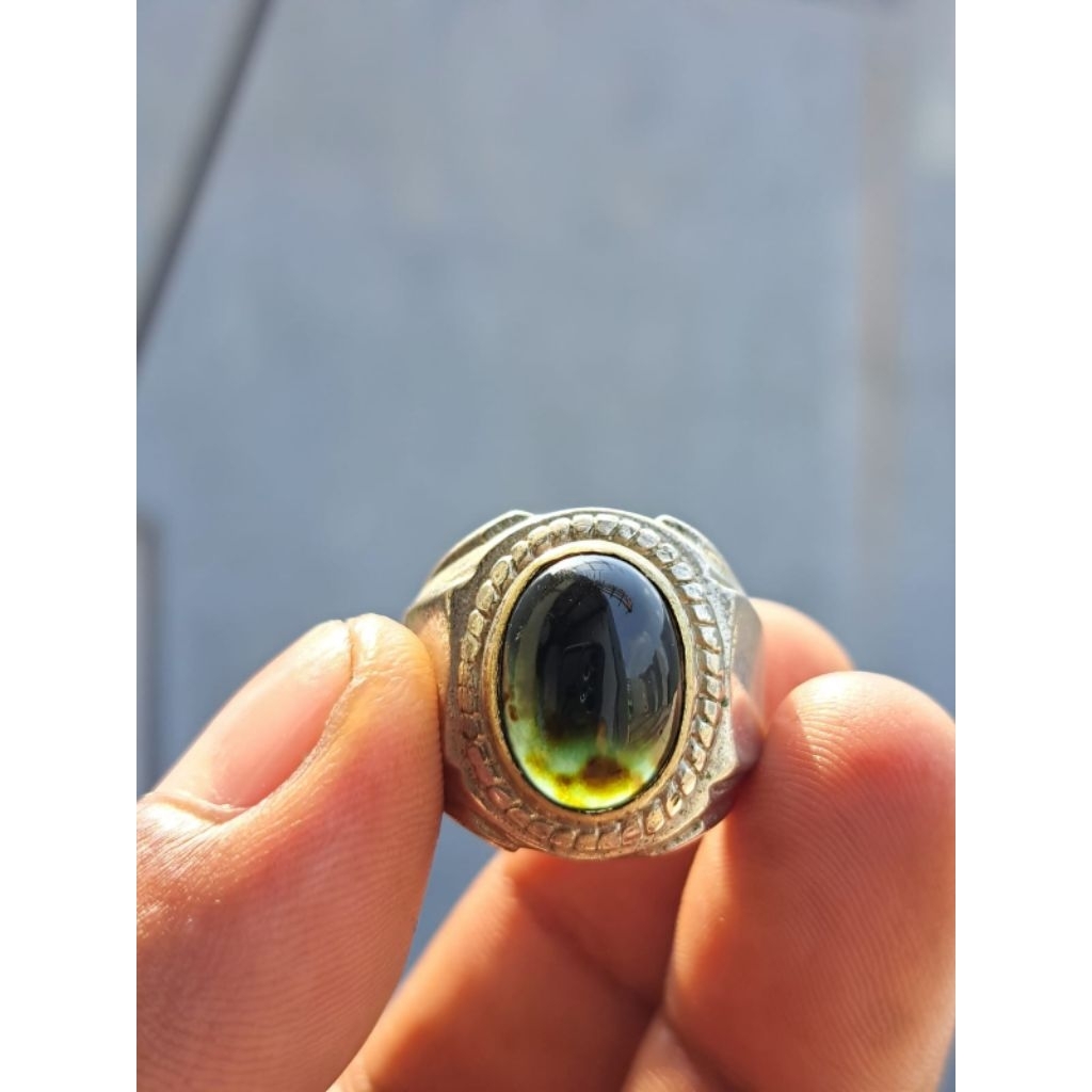 cincin bacan coklat natural