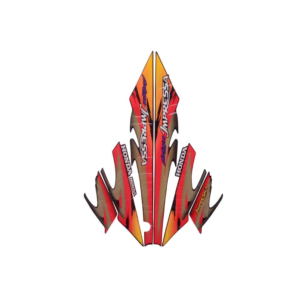 stiker striping standar motor impressa 2000