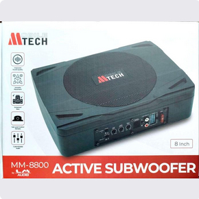 Subwoofer Kolong 8 inch MTECH Subwoofer Aktif Basstube Kolong Jok Slim 8 inch Subwoofer Kolong 8 Inc