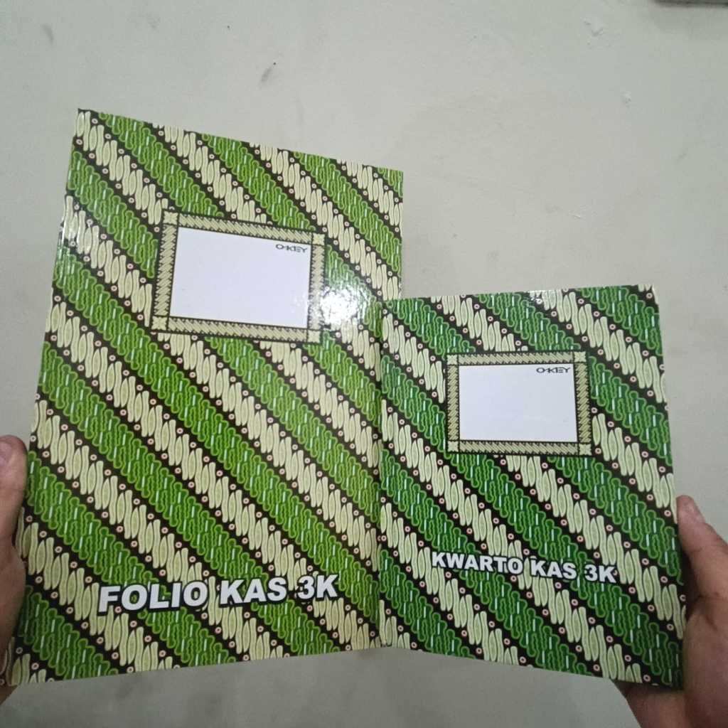 Buku Kas HARD COVER FOLIO-KWARTO KIKY (ISI 100 LEMBAR)