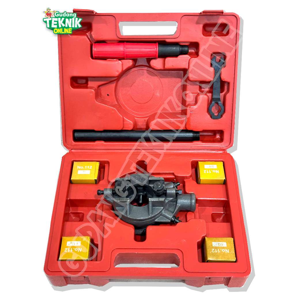 Alat Snei Senai Pipa 112 1/2-1.1/4INCH AEJI Pipa Besi Luar Senai Tap Ulir Drat Pipa Ledeng Besi 1/2"