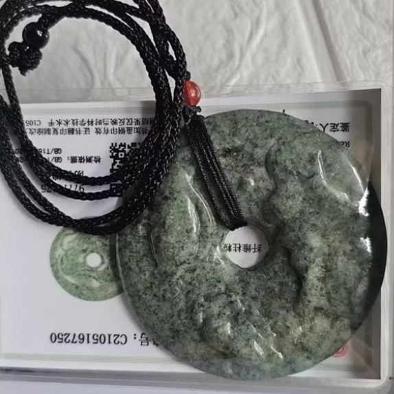 Batu Giok Burma Bersertifikat ukir jumbo